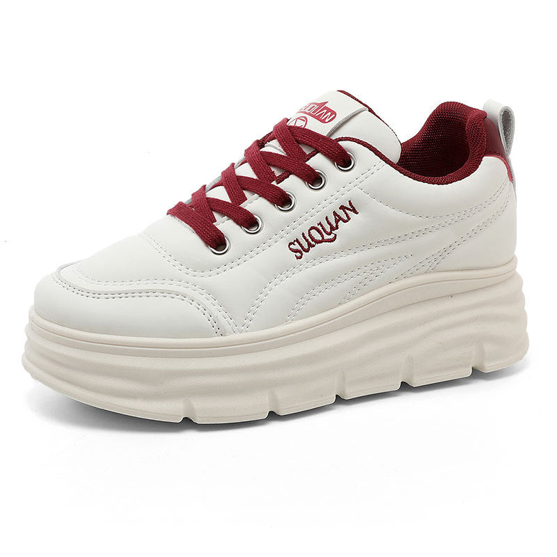 Damen Mode Sneakers mit dämpfender Laufsohle und atmungsaktivem Obermaterial EB