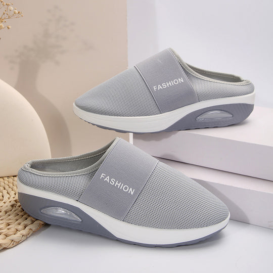 Damen Komfortable Slipper mit atmungsaktivem Obermaterial EB