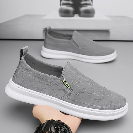 Damen Sportliche Slip-On Sneakers mit atmungsaktivem Obermaterial und flexibel dämpfender Sohle EB