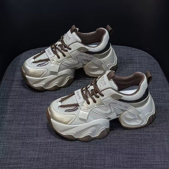 Damen Sportliche Sneakers mit rutschfester Sohle und atmungsaktivem Obermaterial EB