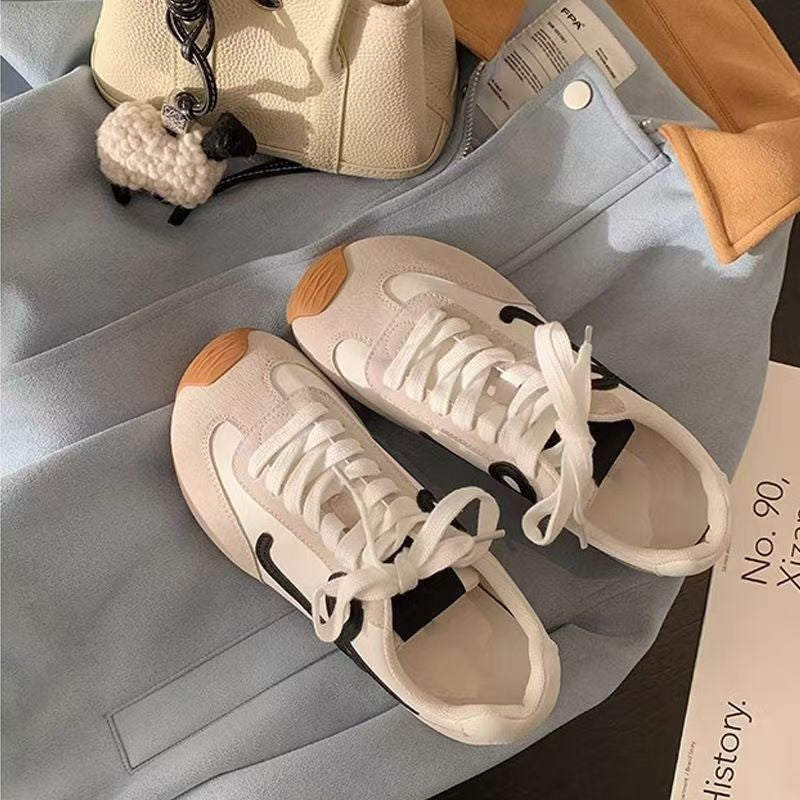Damen Sneakers mit luxuriösem Wildleder und atmungsaktivem Mesh von EB