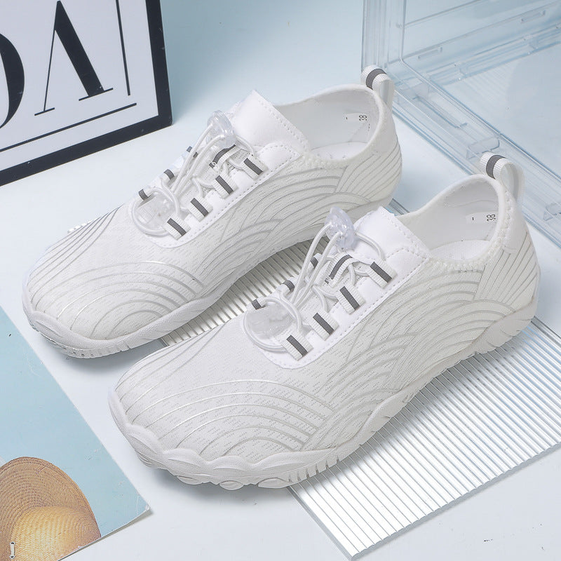 Damen Flexible Aqua-Sport-Schuhe mit atmungsaktivem Obermaterial und rutschfester Sohle EB