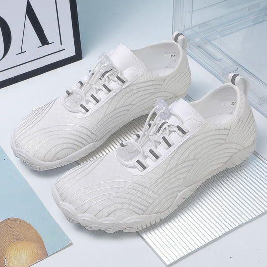 Damen Flexible Aqua-Sport-Schuhe mit atmungsaktivem Obermaterial und rutschfester Sohle EB