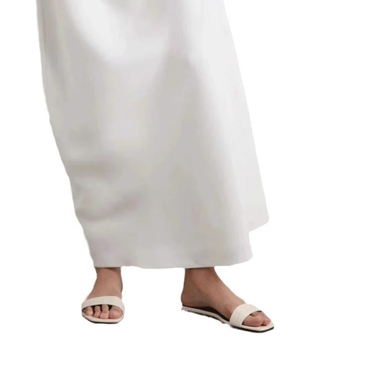 Damen Elegante Slippers mit breitem Riemen und quadratischer Zehenpartie EB