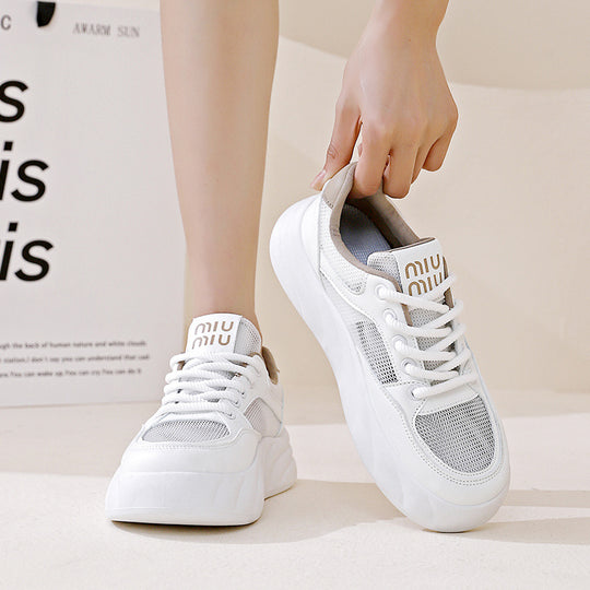 Damen sportliche Sneakers mit atmungsaktivem Obermaterial und innovativer Dämpfung EB