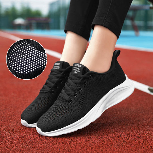 Damen Atmungsaktive Laufschuhe mit federleichter Sohle und elastischem Mesh-Obermaterial EB