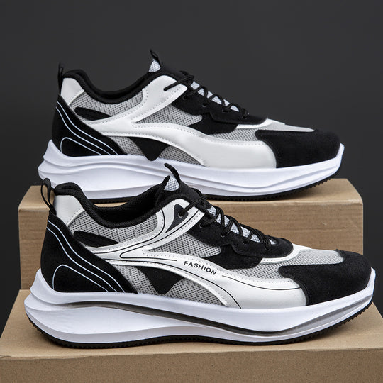 Damen Modische Sport-Sneaker mit atmungsaktivem Obermaterial und flexiblem Dämpfungssystem EB