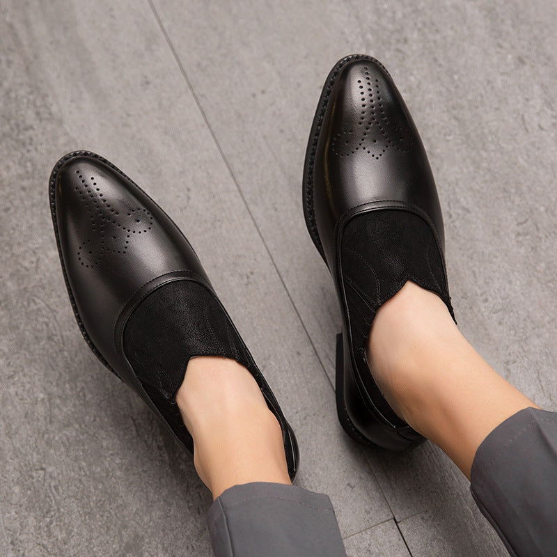 Damen elegante Slipper mit atmungsaktiver Oberflächenstruktur und rutschfester Sohle EB