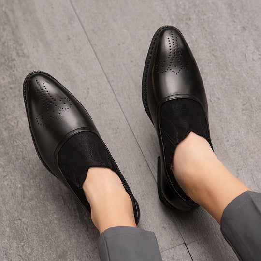 Damen elegante Slipper mit atmungsaktiver Oberflächenstruktur und rutschfester Sohle EB