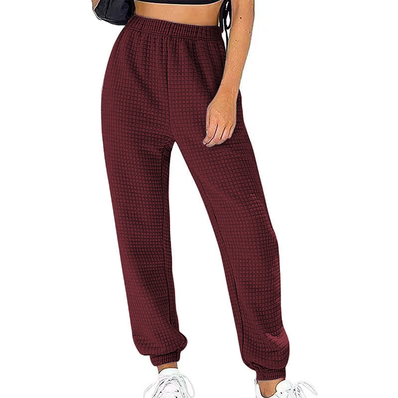 Damen Hochgeschnittene Relaxed Fit Sweathose EB