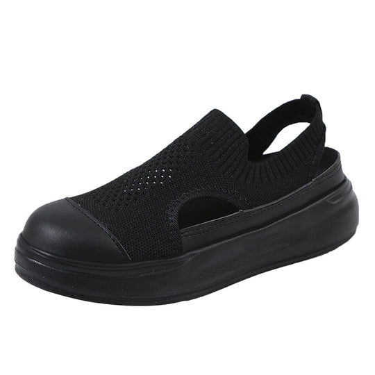 Damen Atmungsaktive Freizeitschuhe mit elastischem Schaft und rutschfester Sohle EB