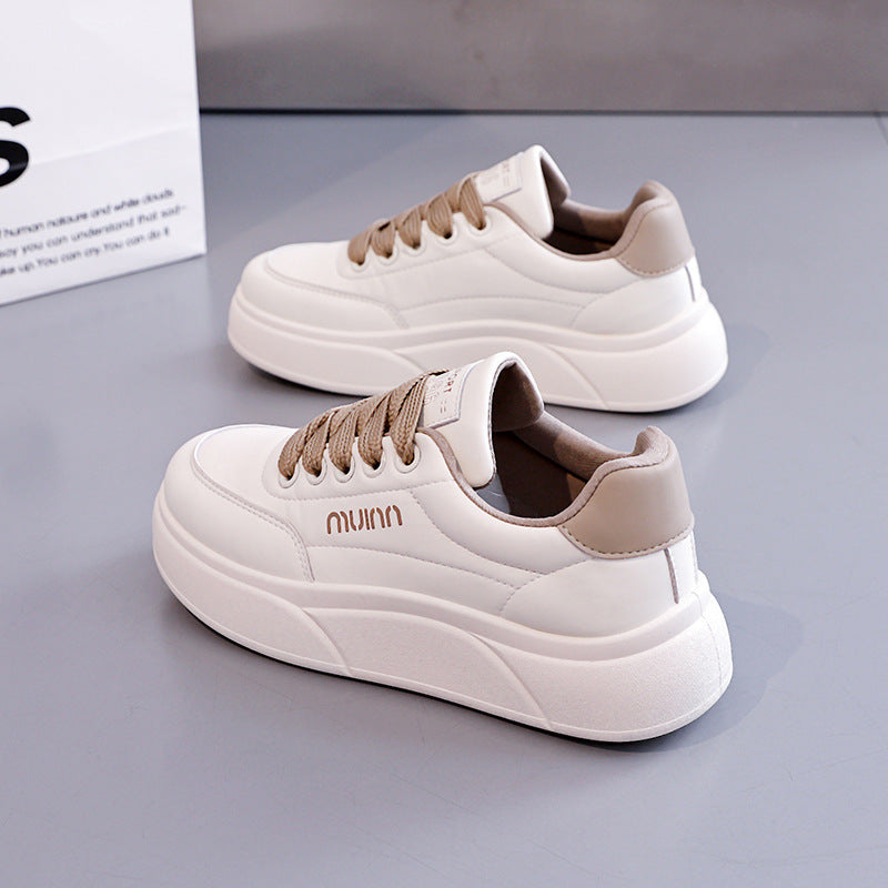 Damen Chunky Sneakers mit gepolstertem Fußbett und rutschfester Sohle EB