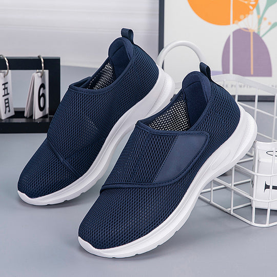 Damen Atmungsaktive Slip-On Sneakers mit flexibler Sohle EB