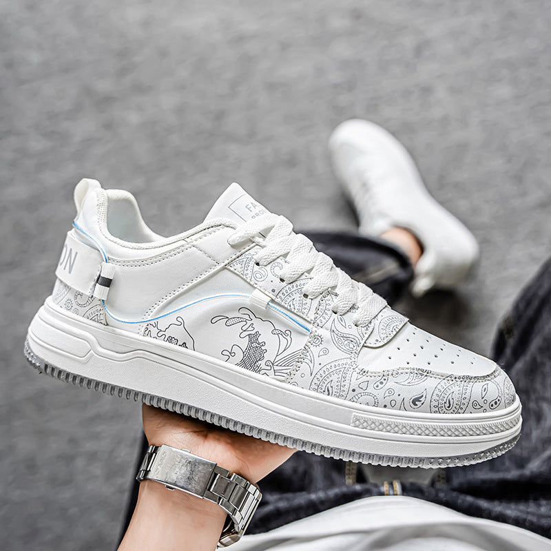 Damen Sneaker mit kunstvollem Design und atmungsaktivem Obermaterial EB