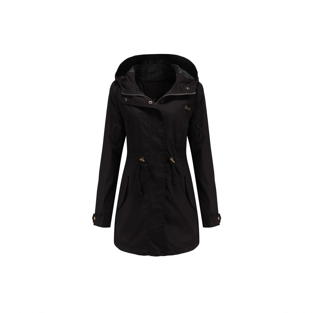 Damen Funktionsjacke mit verstellbarem Bund und Reißverschluss EB
