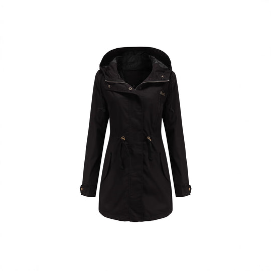 Damen Funktionsjacke mit verstellbarem Bund und Reißverschluss EB