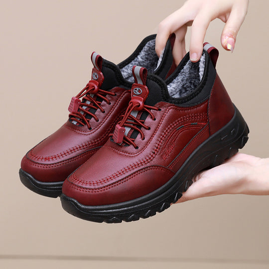 Damen Sportliche und komfortable Wander-Sneaker mit wärmendem Innenfutter EB