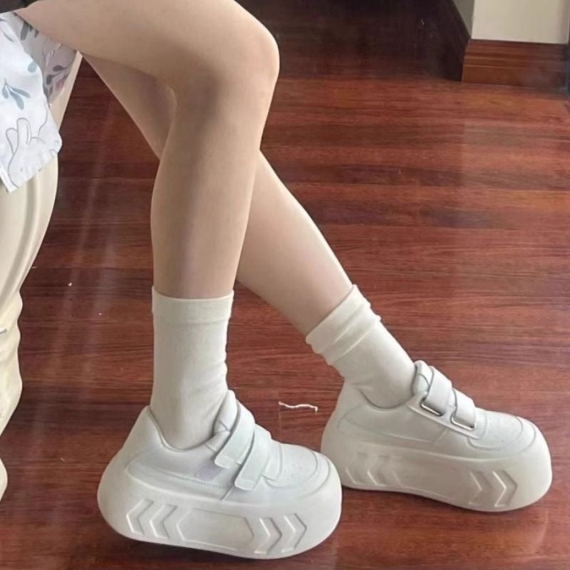 Damen Sneakers mit Klettverschluss und dämpfender Sohle EB
