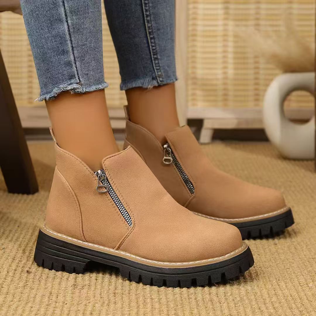 Damen Slip-On Boots mit robustem Profil und komfortabler Einlage EB