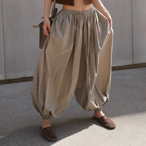Damen weite Karottenhose EB