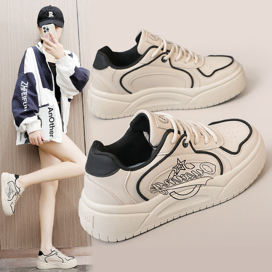 Damen Sportliche Sneakers mit herausnehmbarer Dämpfungstechnologie und hochwertiger Oberflächenstruktur EB