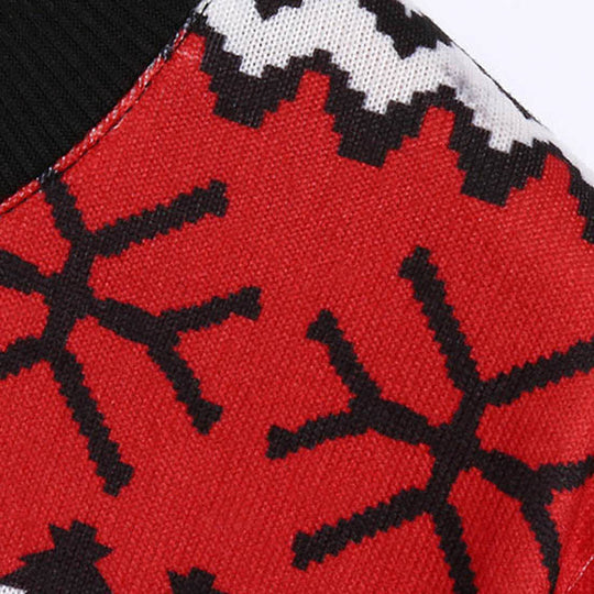 Damen Weihnachtspullover mit festlichem Rentiermotiv und herzlichem Design EB