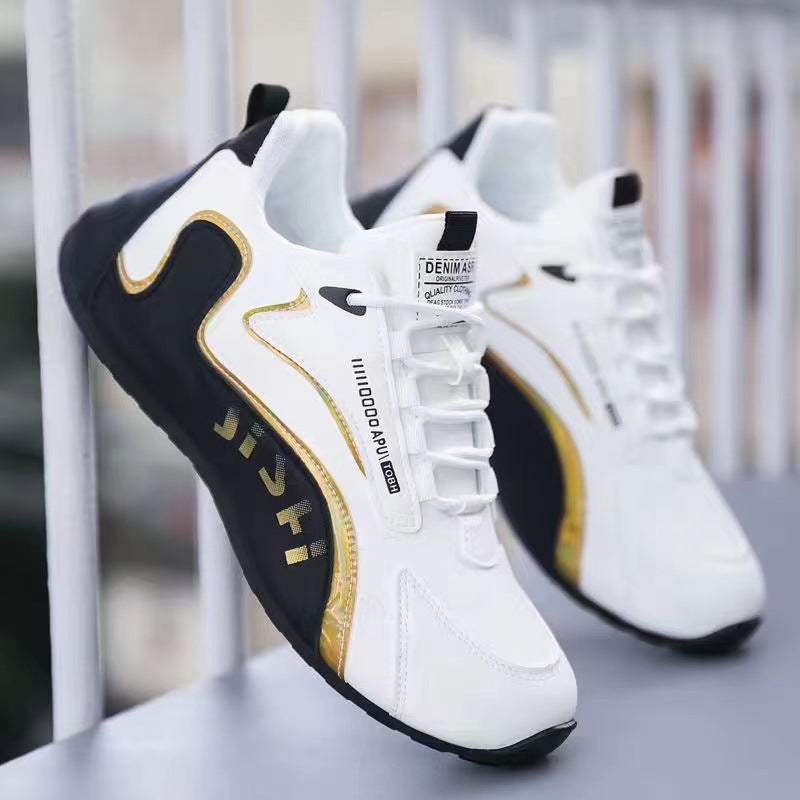 Damen Sportliche und elegante Sneakers mit modischer Struktur EB