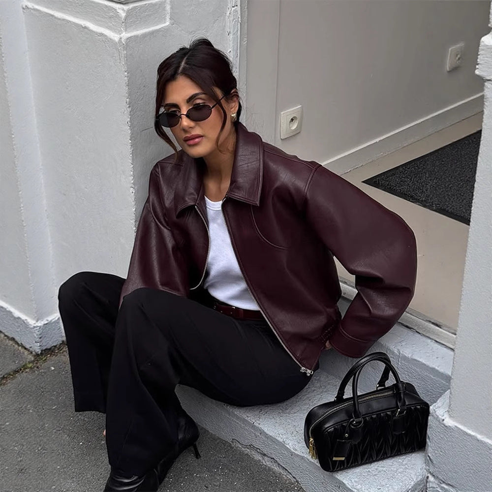 Damen elegante jacke mit oversized Schnitt EB