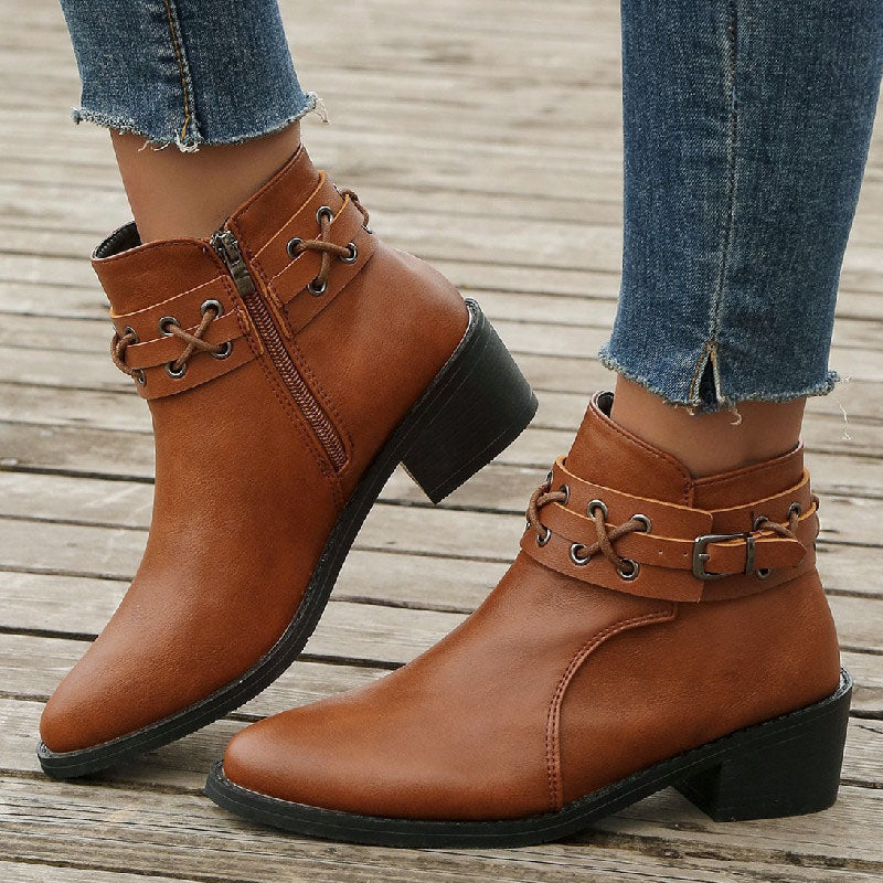 Vintage Spitzenschuh Stiefel EB