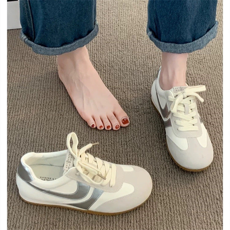 Damen Mode Sneakers mit atmungsaktivem Obermaterial und dämpfender Sohle EB