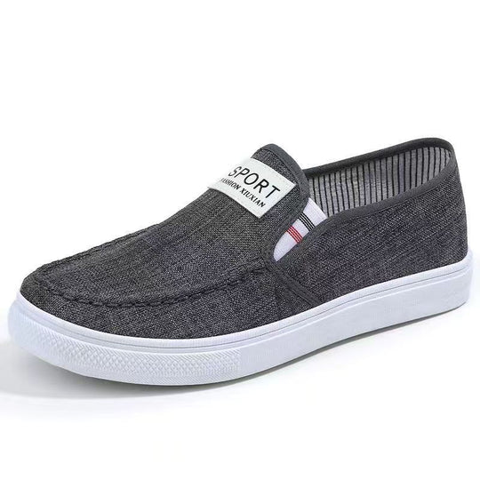 Damen Freizeit Slip-On Sneakers mit atmungsaktivem Obermaterial und rutschfester Sohle EB