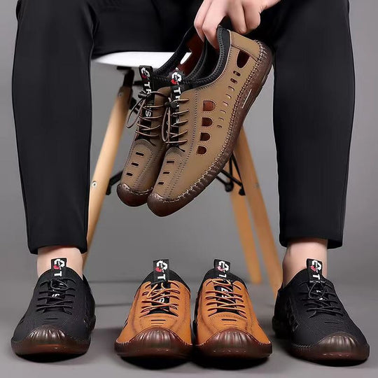 Herren Atmungsaktive Outdoor-Sneaker mit flexiblem Sohlenkonzept EB