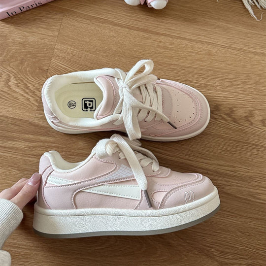 Damen Komfortable Sneakers mit atmungsaktiver Mesh-Decksohle und modischen Akzenten EB