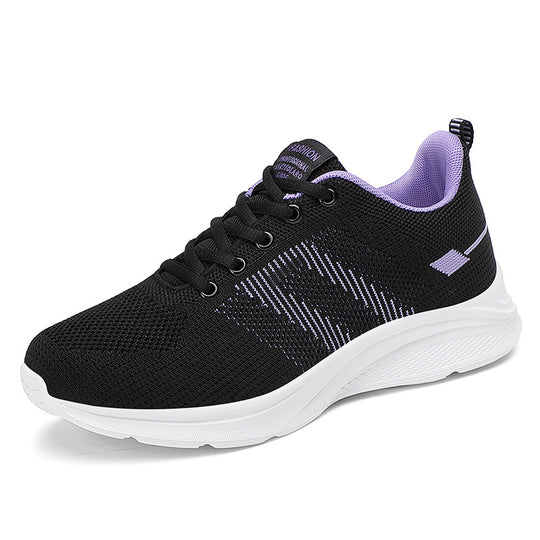 Damen Leichte und atmungsaktive Laufschuhe mit flexiblem Mesh-Obermaterial EB