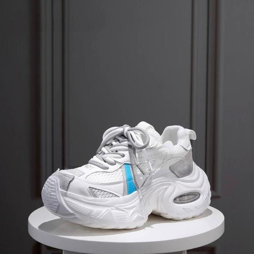 Damen Sportliche Sneaker mit innovativem Dämpfungssystem und atmungsaktiver Oberflächenstruktur EB