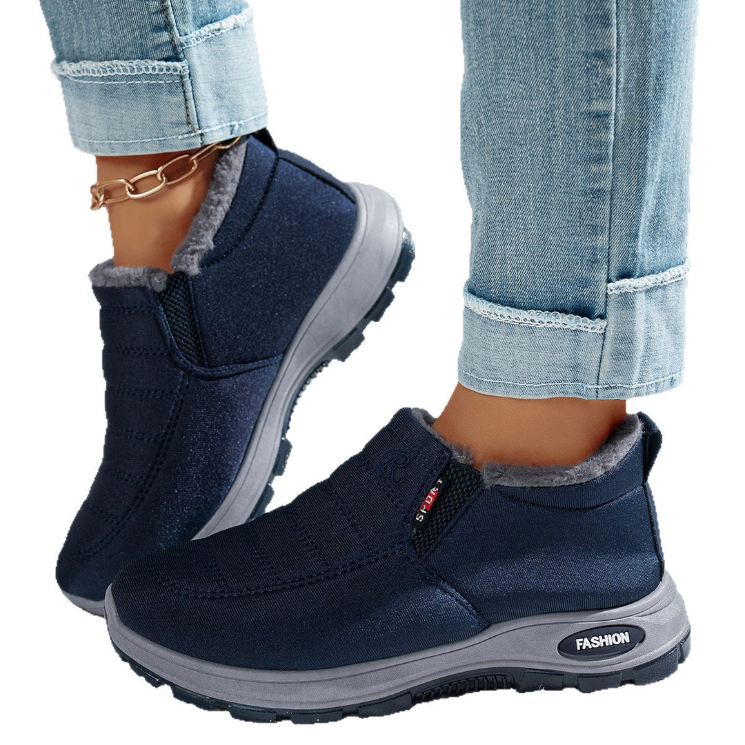 Damen Gemütliche Warmfutter-Stiefel im modernen Design EB