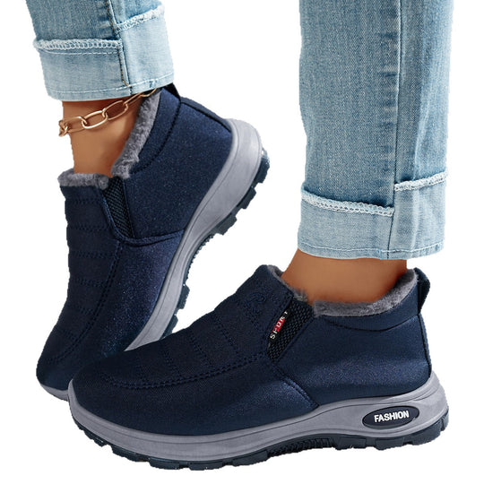 Damen Gemütliche Warmfutter-Stiefel im modernen Design EB