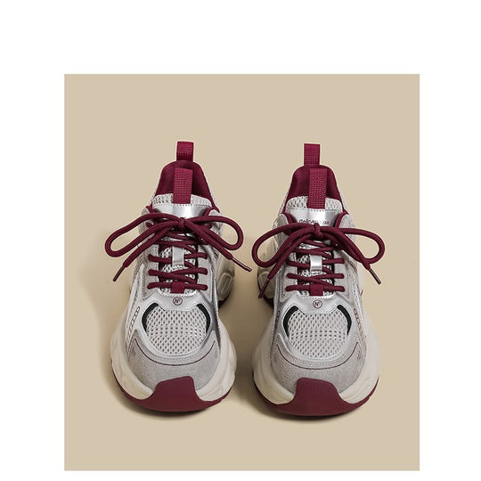 Damen Sportliche und atmungsaktive Sneakers mit dämpfender Sohle EB