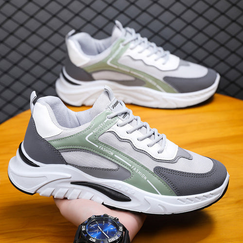 Herren Atmungsaktive Lauf-Sneakers mit dämpfender Sohle EB