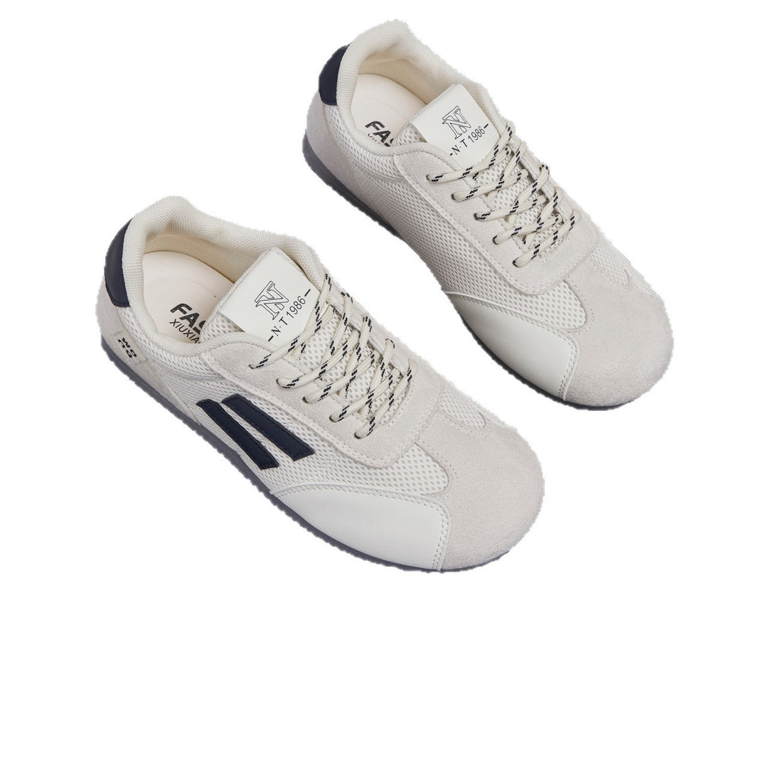 Damen Sportliche Freizeitschuhe mit rutschfester Laufsohle und atmungsaktivem Mesh-Heel EB
