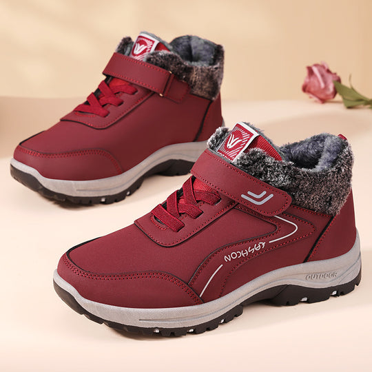 Damen Isolierte Winterstiefel mit rutschfester Sohle und kuscheligem Innenfutter EB