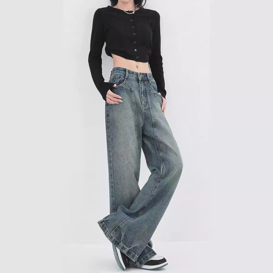 Damen Weite Oversized-Jacke aus hochwertigem Material im sportlichen Look EB