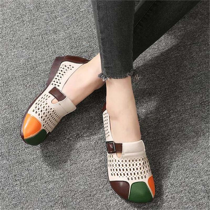 Luftige Damensandalen mit Schnalle – Zoë EB