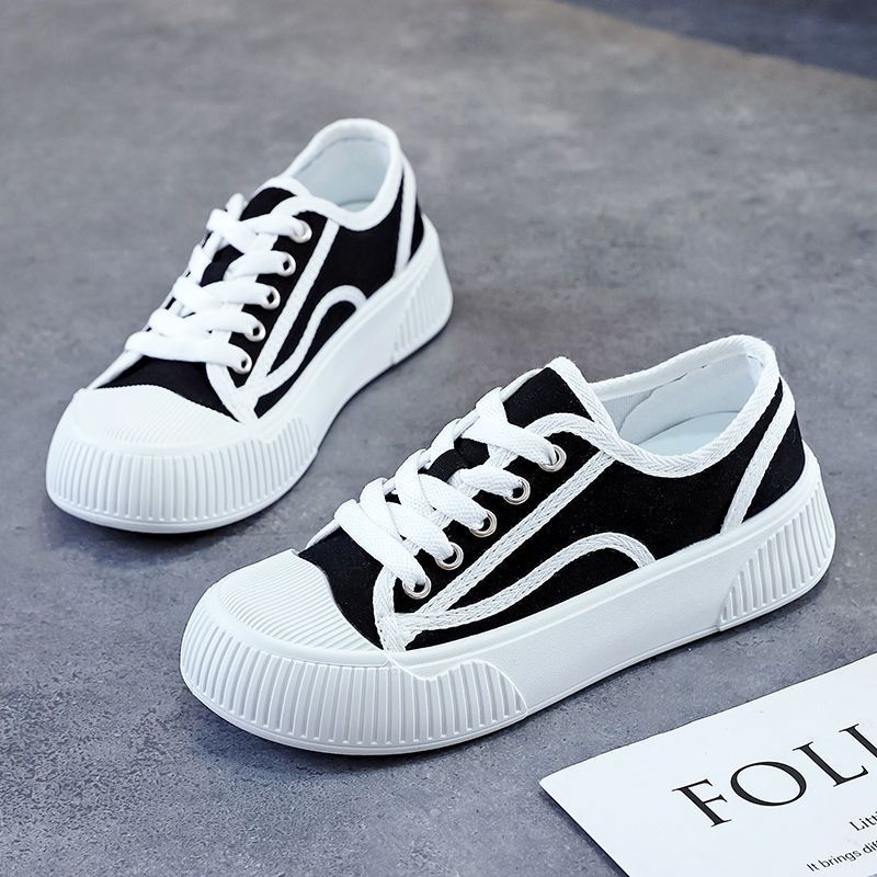 Damen Modische Sneaker mit sportlichem Design und verstärkter Sohle EB