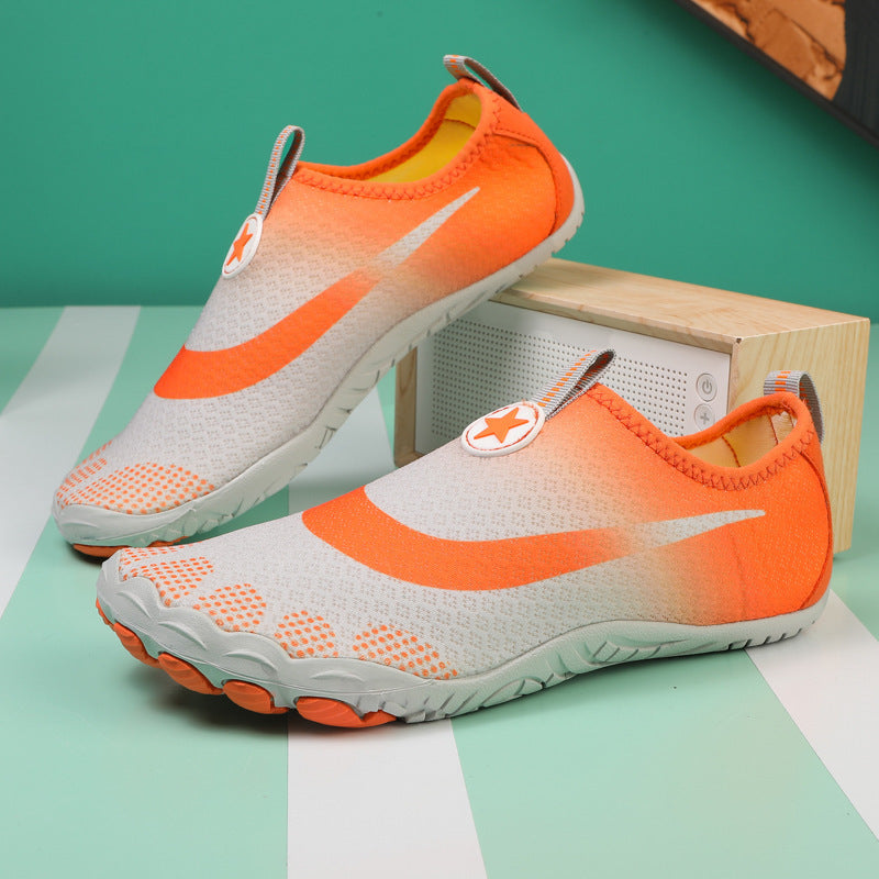Damen flexible Aqua-Schuhe mit rutschfestem Sohlenprofil und atmungsaktivem Obermaterial EB