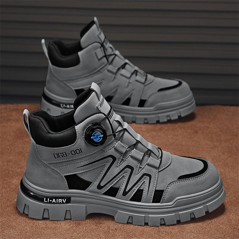 Herren robuste und funktionale Wanderschuhe mit antirutsch Sohle EB