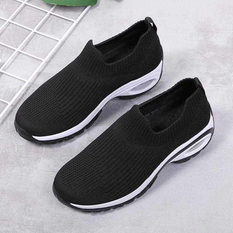 Damen Sportliche Slip-On Laufschuhe mit Luftpolster-Technologie EB