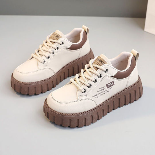 Damen Chunky Sneakers mit Plateau und sportlichem Design EB