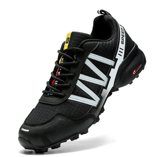 Damen Trail-Laufschuhe mit rutschfester Sohle und atmungsaktivem Obermaterial EB