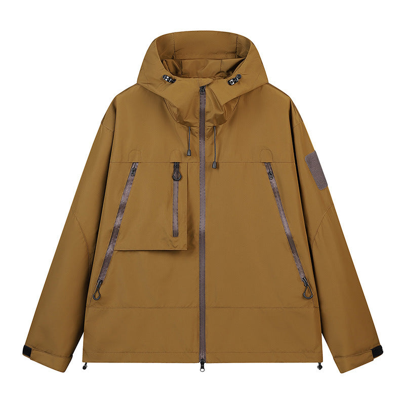 Damen vielseitige Outdoor-Jacke mit verstellbarem Kapuzensystem und innovativen Belüftungslösungen EB